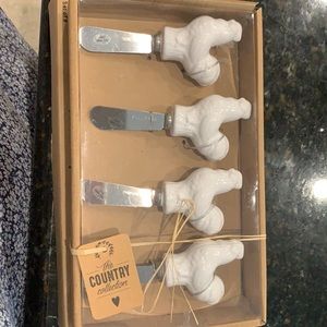 New Spreader Knives Chickens